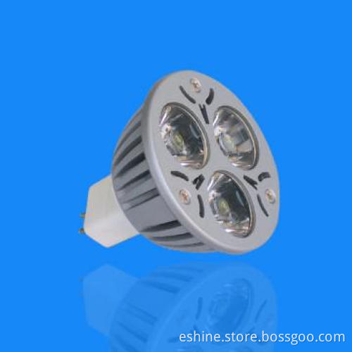 High quality Dimmable GU10/mr16 3W LED Spotlights
